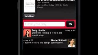 Projectplace for iPhone NEW VERSION