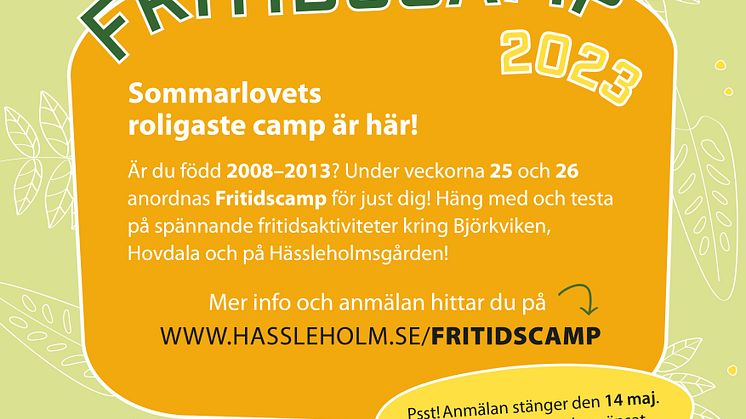 Fritidscamp 2023