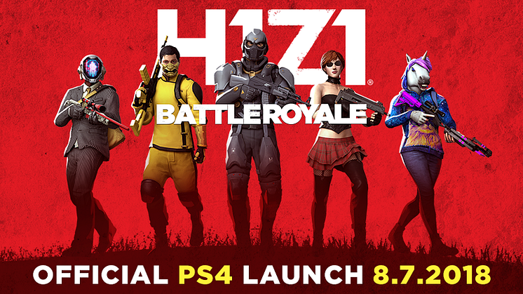 H1Z1: Battle Royale on PS4 Debuts Brand New Launch Trailer! 