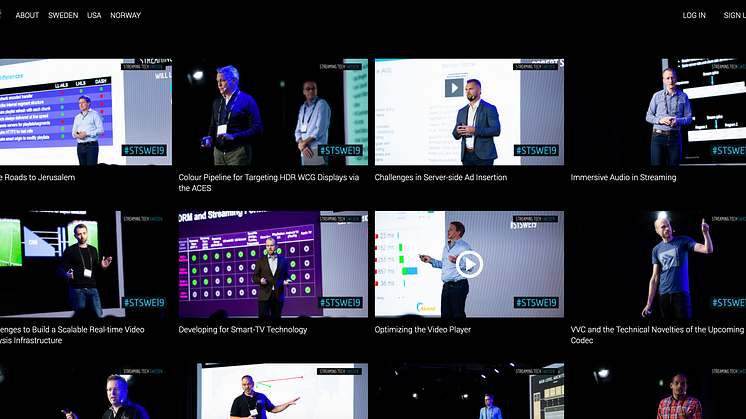 Streaming Tech Sweden 2019 talks now general available