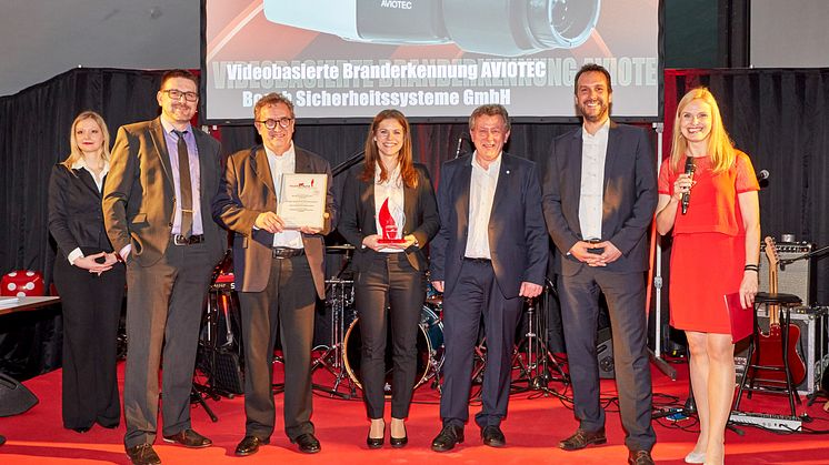 Preisverleihung 'Brandschutz des Jahres' 2017 - Gewinner Kategorie 'Anlagentechnischer Brandschutz'