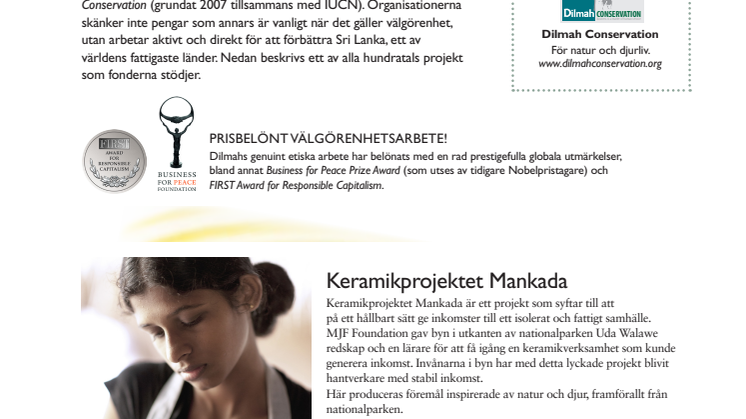 Dilmah Organic - Naturens smak