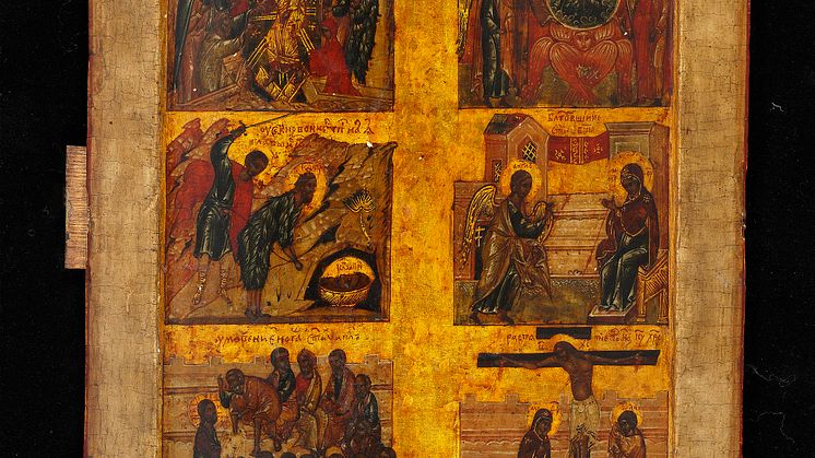 A Russian "shestodnev" six days icon