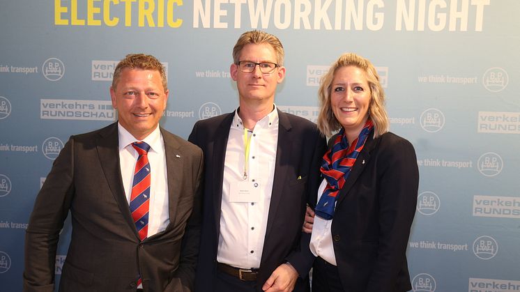 Erste Electric Networking Night bei BPW zur transport logistic