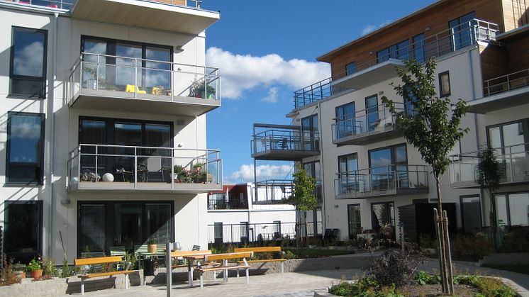 Eneby torg färdigbyggt - klart för invigning