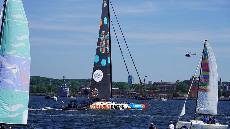 The Ocean Race Kiel Fly-By 11Hour Racing (c) Kiel-Marketing: Jan-Michael Böckmann