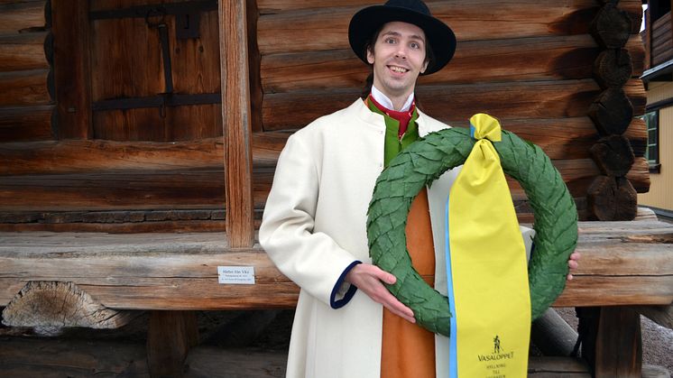 Johan Wellert kransmas i Vasaloppet och Tjejvasan 2016