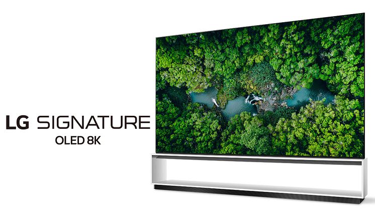 LG visar upp nya tv-modeller med äkta 8K och nästa generations AI-processor under CES 2020