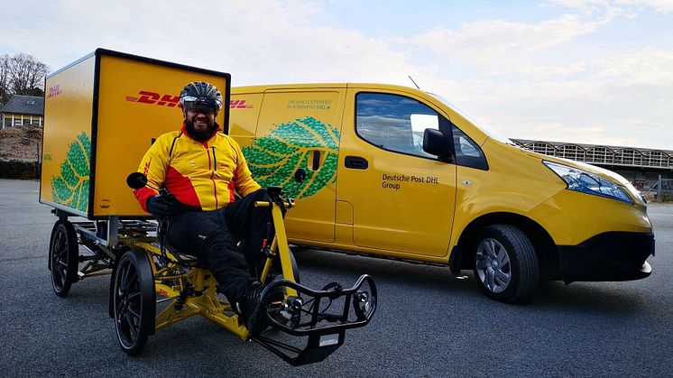 DHL Express ruller ut grønn logistikk på Vestlandet