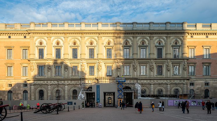 Stockholms slott, mittrisalit