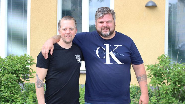 Olle Eriksson och Jonas Klinteberg