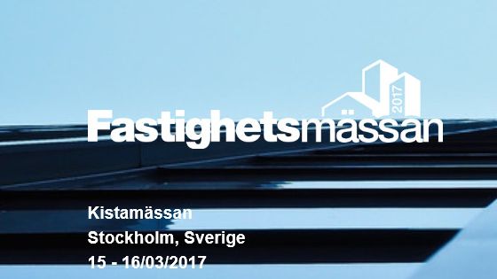 Träffa oss på Fastighetsmässan i Stockholm