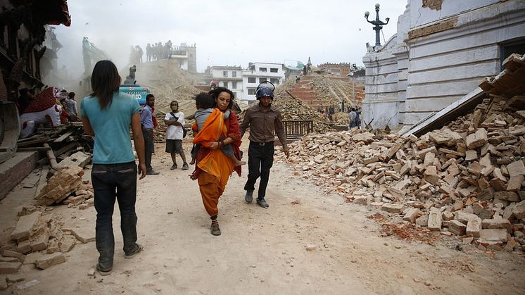Hjälp till nyfödda i Nepal 