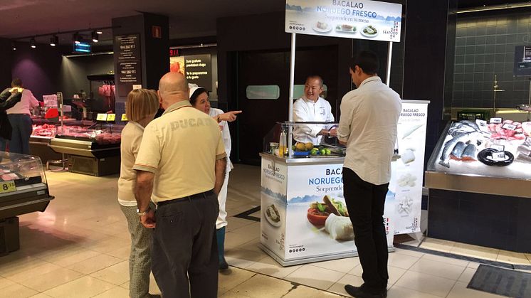 Degustación Bacalao Noruego Bilbao 2017