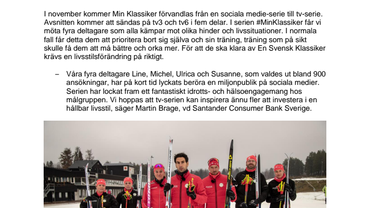 Min Klassiker – en inspirationsidé som blir tv-serie i höst