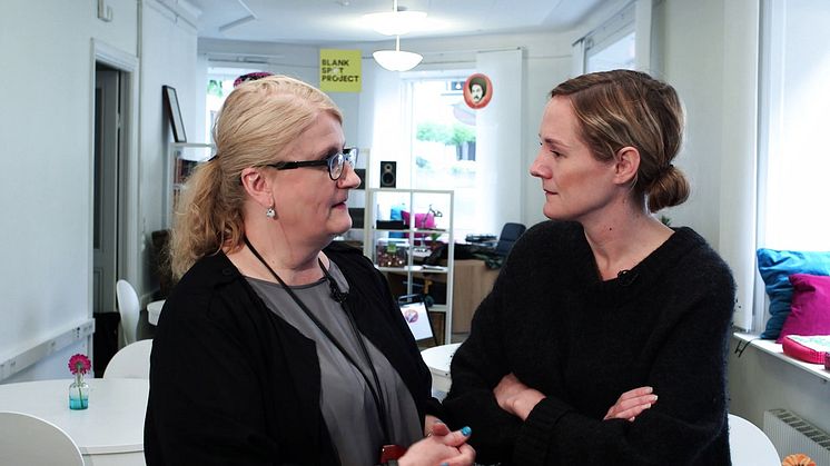 Lina Thomsgård och Brit Stakston 