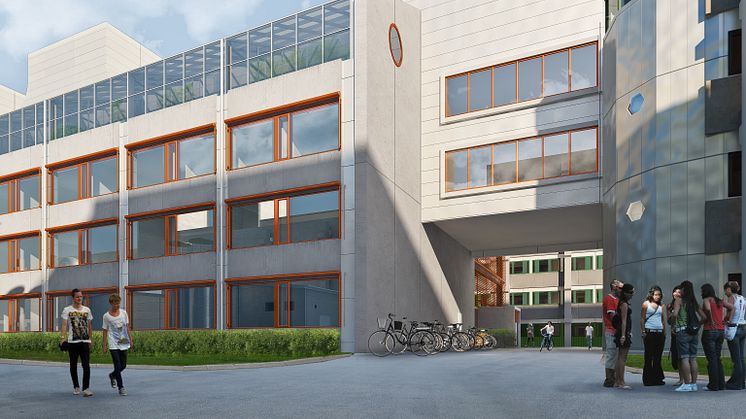 Byggstart för nytt labb och marklager vid Stockholms universitet