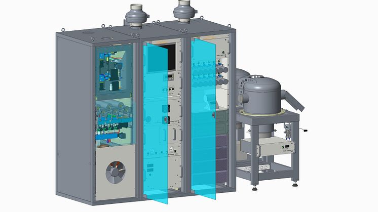 SAUNA III systemet tar in stora mängder luft och detekterar med hög precision mycket små mängder av gasen xenon som alltid bildas vid kärnvapenexplosioner. Systemet är ca 3*2*1 meter stort.