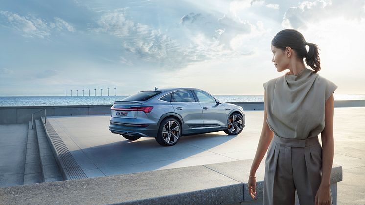 Audi e-tron Sportback ved Amager Strandpark