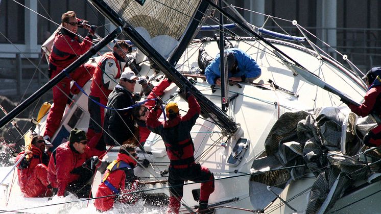 High res image - Interform Marine - KiwiGrip on Racing Yacht