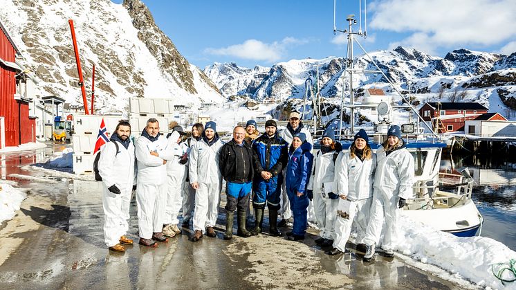 Delegasjon fra Italia til Lofoten i tørrfiskens navn 
