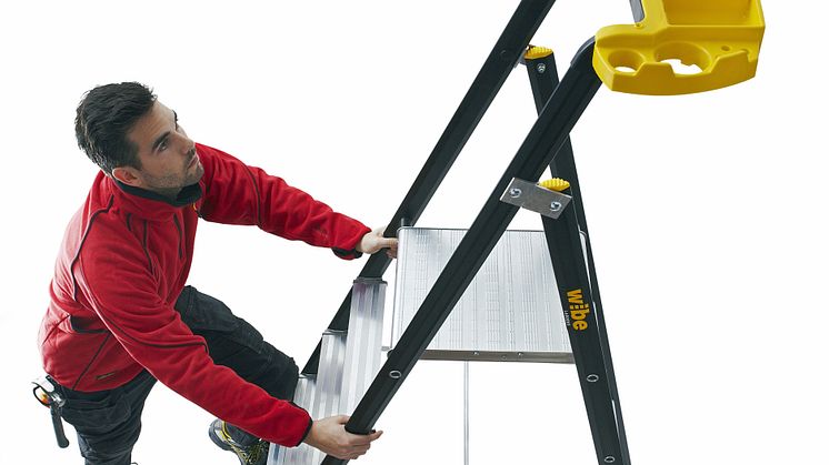 Vem har sagt att en proffsstege inte får vara snygg?