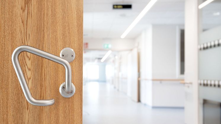 Interiör i Södersjukhusets nya vårdbyggnad