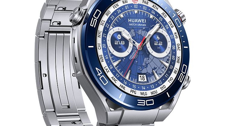 Huawei Watch Ultimate_Blue_Front right