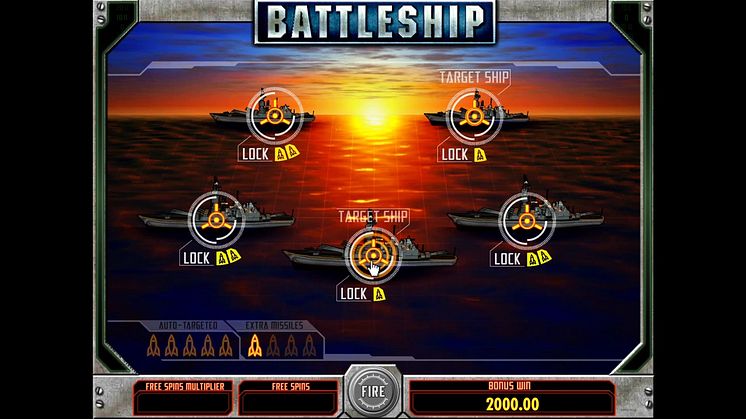 BATTLESHIP slot at Vera&John