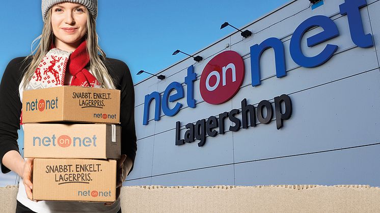 ​Beställ klapparna den 23/12 och få leverans samma dag hos NetOnNet – ledig julafton för medarbetarna i Lagershop