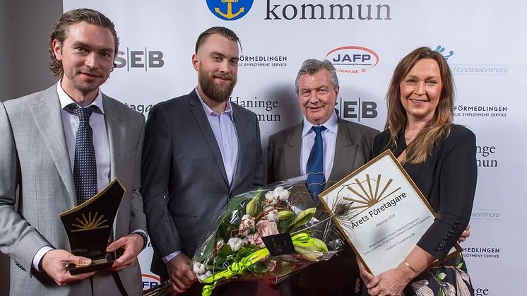 Årets Företagare 2019. Fotograf: Per Mikaelsson 