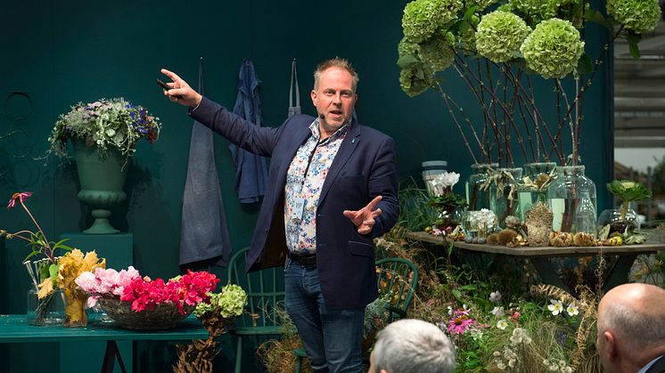 Marcel Jansen pratade på temat Next level retailing under Elmia Garden.