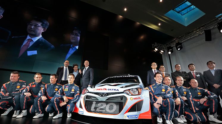 Hyundai Motorsport startklara för VM 2014