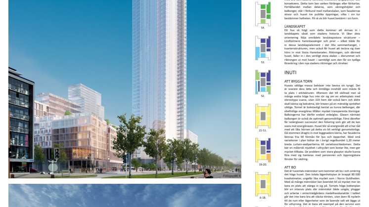 Arkitekttävling Karlavagnstornet - Tävlingsbidrag nr 3