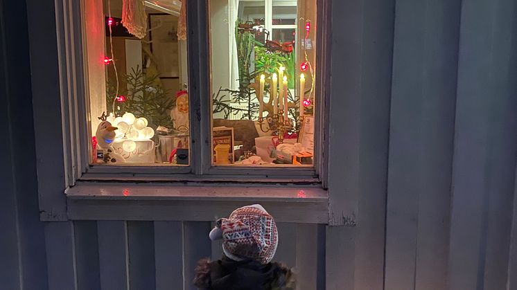 Kommunens samhällsbyggnadssektorn deltar också i adventskalendern. Foto: Kalle Strömberg/Säters kommun