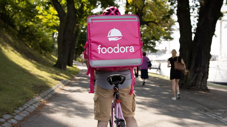 foodora intar idag tre städer - Sverige blir nu mer rosa