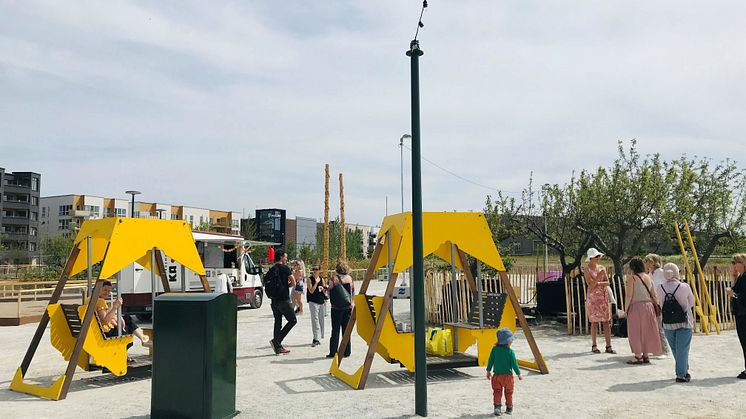 Nu öppnar vi upp Hyllievångsparken