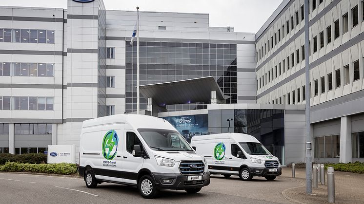 Ford E-Transit kunde testprosjekt 2021