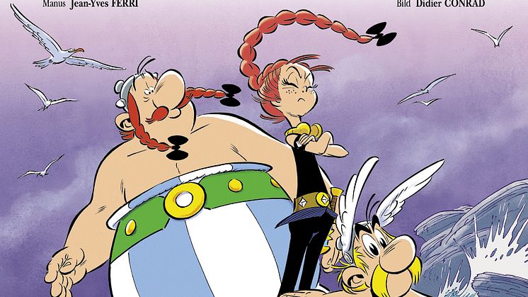Omslag Asterix nr 38 – Vercingetorix dotter