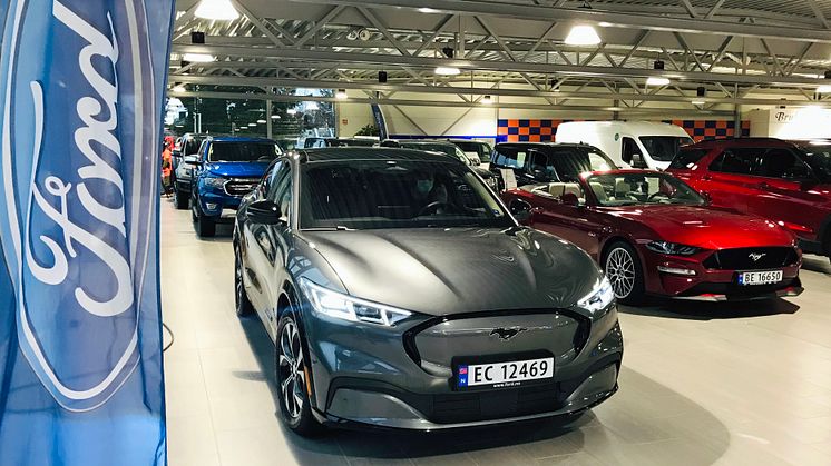 Mustang Mach-E norske skilter 2020