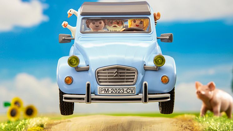  Ein französisches Kult-Fahrzeug im PLAYMOBIL-Format: Der Citroën 2 CV