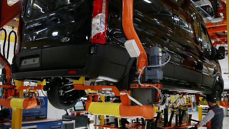 Ford E-Transit produksjonsstart 2022