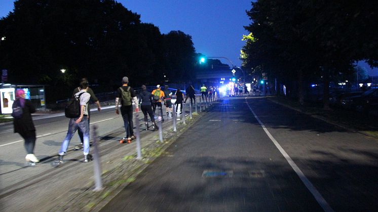 Blade-Night-Kiel zu Gast beim Rollerfestival 2022 