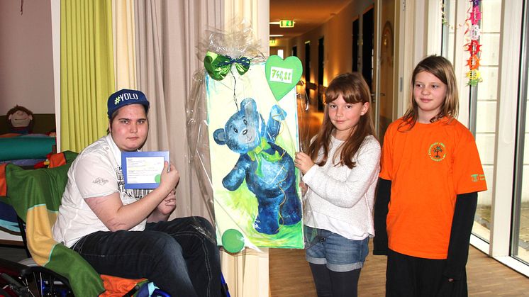 Schüler der Evangelischen Oberschule Lunzenau veranstalten kleines Kulturprogramm im Kinderhospiz