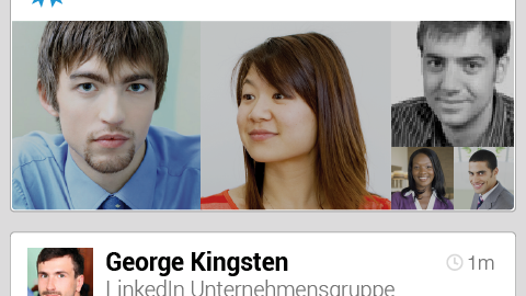 Screenshot LinkedIn Android Updates