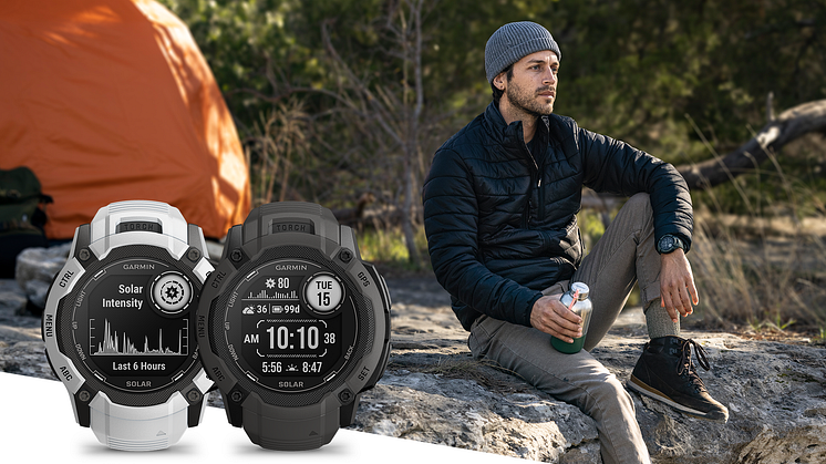 Macht bei jedem Abenteuer eine gute Figur: die Garmin Instinct 2X Solar.