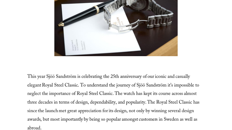 Sjöö Sandström - A tribute to an icon