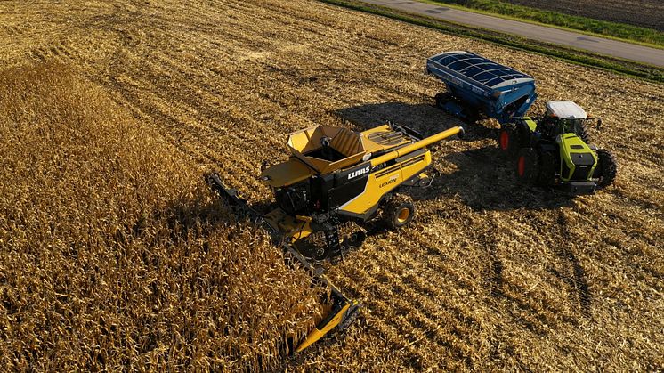 CLAAS LEXION 760 TERRA TRAC.