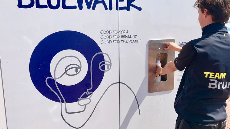 The new Bluewater brand identity includes a stylish stand-out logo, color, and unique handwriting typeface to reimagine the Bluewater character, positioning and tone of voice.