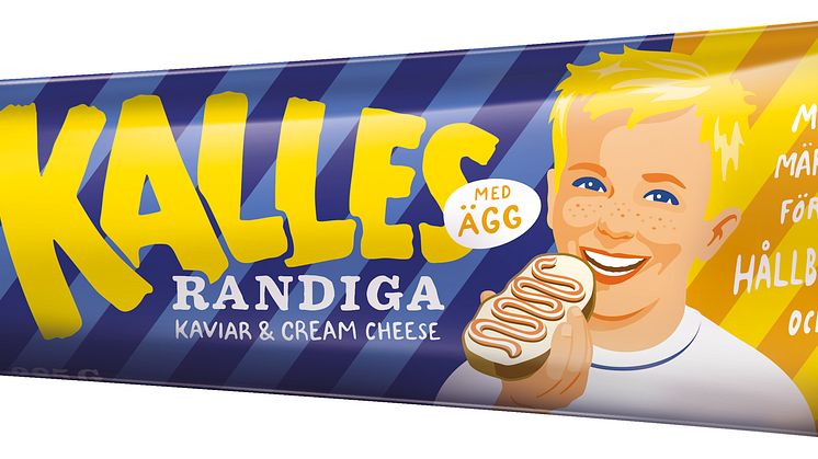 Kalles Randiga Kaviar & Cream Cheese